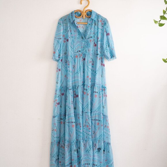 Zadig & Voltaire Floral Print Long Dress - Picture 6 of 7